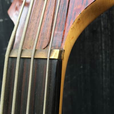 Mint 1981 Aria Pro II SB-900 Matsumoku 4 String Bass in Walnut Perfect image 9