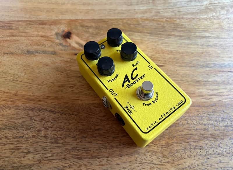 Xotic AC Booster 2007 - 2020 - Yellow image 1