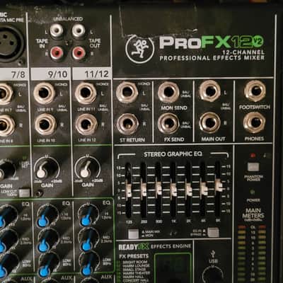 Mackie ProFX12v2 12-Channel Effects Mixer 2015 - 2019 - Black image 3