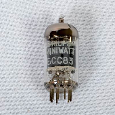 Philips Miniwatt ECC83 / 12AX7 – Made in Holland – Tests Good – Vintage Dutch Preamp Tube image 2
