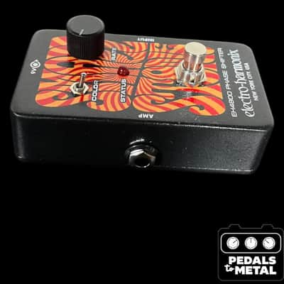 Electro-Harmonix Nano Small Stone EH4800 Phase Shifter V2 2021 - Present - Black - X16307 image 4