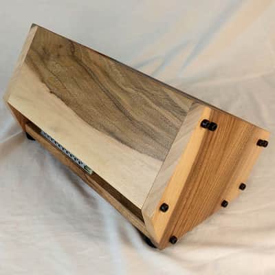 3U / 56hp Eurorack case EVA • Rails + Threaded strips / Walnut / Powered image 5
