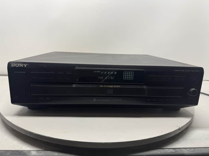 Sony CDP-CE335 CD Changer 5 Disc Player HiFi Stereo Vintage Home Audio