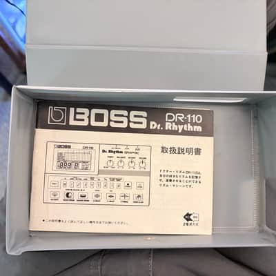 Boss DR-110 Dr. Rhythm 1980s - Silver image 10