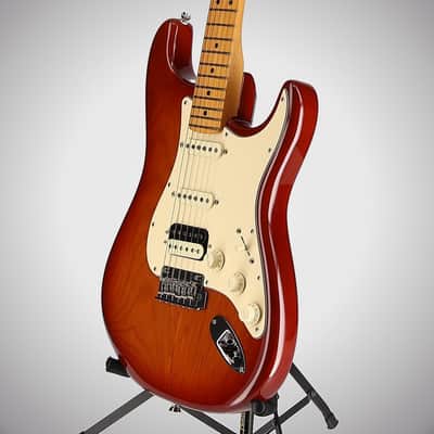 Fender Certified Pre-Owned American Professional II Stratocaster HSS, Maple Fingerboard, Sienna Sunburst (L10) (41961) image 4