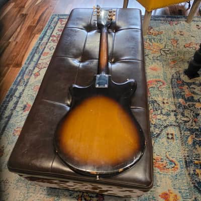 1963 Kawai Crown Solidbody Electric - Japan - Sunburst image 10
