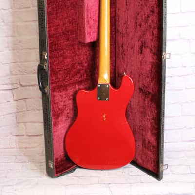 👀 1960's Guyatone (Kent) 535 Double Pickup Bass Guitar w/ Case image 6