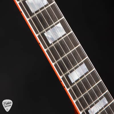 Gibson Custom Shop Made 2 Measure Les Paul Custom Figured Orange Widow 9.14 #CS600373 image 9