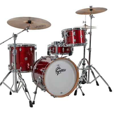 Gretsch Catalina Club 4-pc Shell Pack (18/12/14/0514sd), Dark Cherry Sparkle image 1