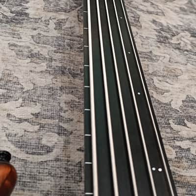 Mayones Patriot MR 5 Fretless - antique brown image 8