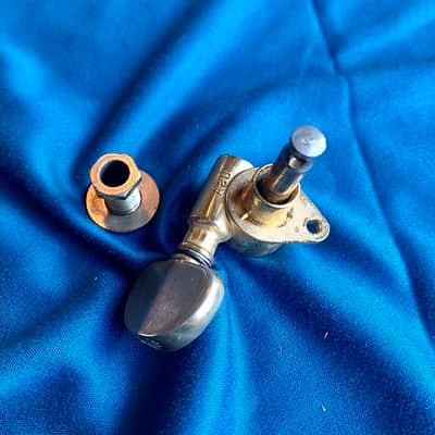 Grover USA Rotomatic guitar (BASS side) tuner c 1969 Gold original vintage les paul custom SG es345 es355 image 2