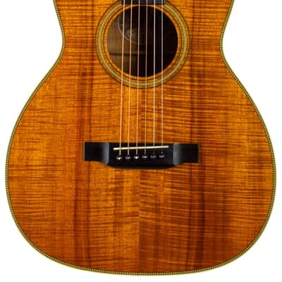 2005 Collings 002H Gloss Natural Flamed Koa w/Herringbone Trim #10749 image 3