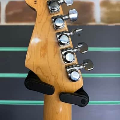 Fender American Deluxe Fat Stratocaster HSS Crimson Red Transparent 2001 image 8