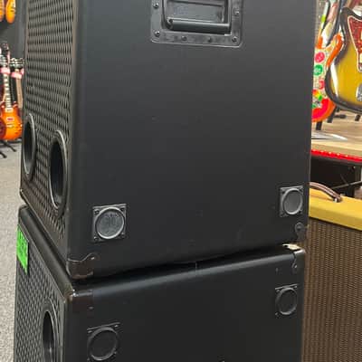 Trace Elliot AH2007S Amp Head-2103X 210 Speaker Cab-1153T 115 Speaker Cab SMX Dual Compressor Complete Vintage Stack 1996 - Black image 16