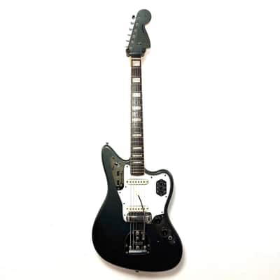 Fender Jaguar 1966 - Charcoal Frost Metallic w/ Matching Headstock image 3