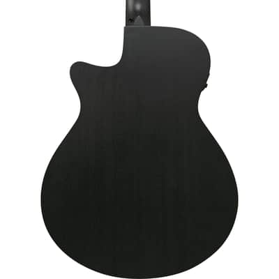 Ibanez AEG621 AEG Acoustic Electric Guitar - Black Out image 11