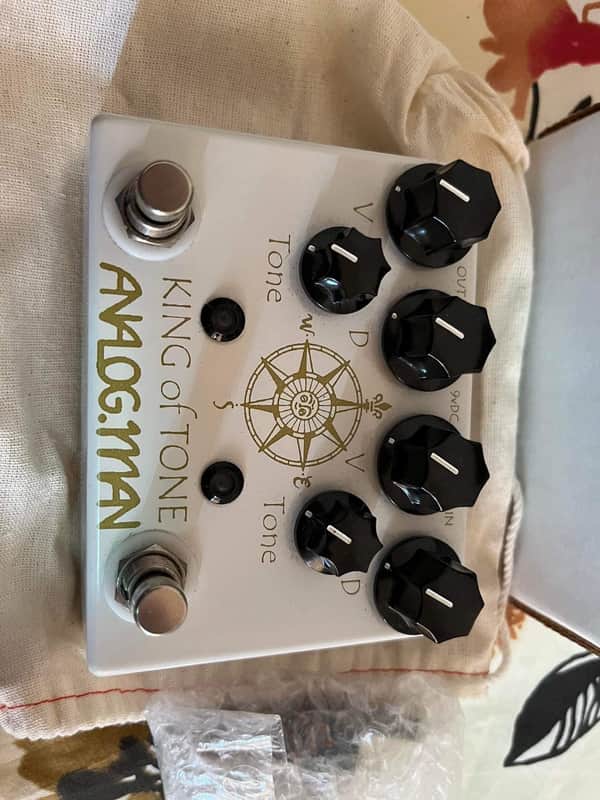 Analog Man King of tone v.4 limited white White limited image 1
