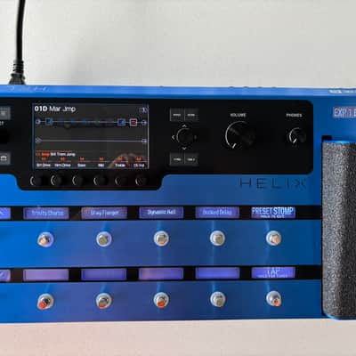 Line 6 Helix Floor Limited Edition 2019 - Lightning Blue image 2