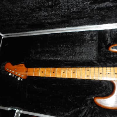 Schecter Van Nuys Dream Machine Exotic 1982  - Walnut  Natural Exotic Woods 8.5 lbs image 7
