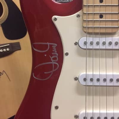 KORN Autographed Hand Signed Guitar, Original 5 members RARE image 4