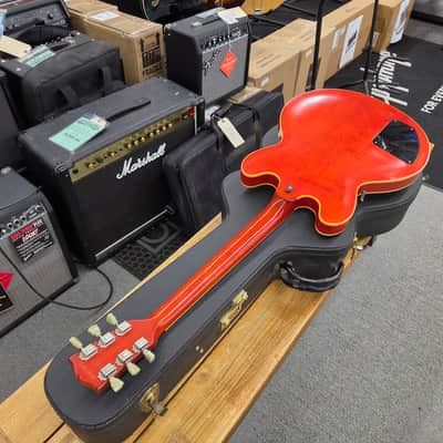 Gibson ES-333 with Case 2002 - Cherry image 20