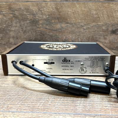 Revive Audio Modified: Vintage Dbx 163 Compressor/limiter, XLR Pigtails image 5