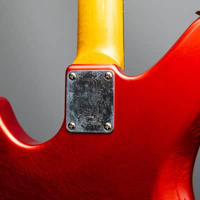 Don Grosh Electric Guitars - ElectraJet - Timeworn Finish - Candy Apple Red image 7