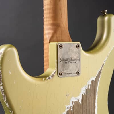 Xotic California Classic® XSC-2 Lime Gold - Heavy Aged #3770 image 7