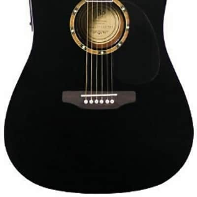 JB Player JBEA25 Acoustic-Electric Guitar - Black w/ Barcus-Berry Realm I Preamp image 1