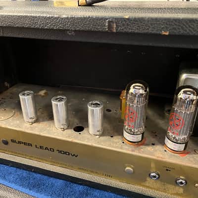 1968 Marshall Super Lead 100W Serial#: 12382 image 4