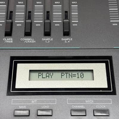 Casio RZ1 Vintage Drum Machine & Sampler 1980s - Black image 3