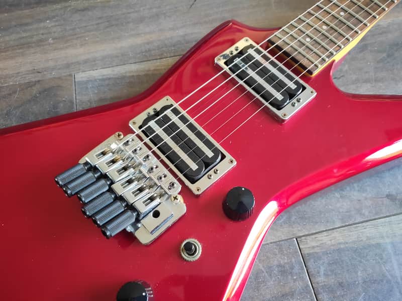 1985 Aria Pro II Japan ZZ-Deluxe Explorer MIJ Electric Guitar