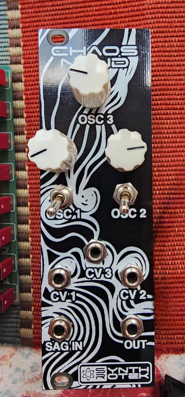 Synthrotek - Chaos NAND - 8HP (Black) 2010s - Black image 1