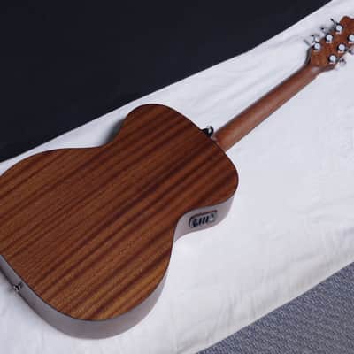 LUNA Wabi Sabi FOLK acoustic electric GUITAR new - SOLID SPRUCE TOP w/ Light Case Bild 6