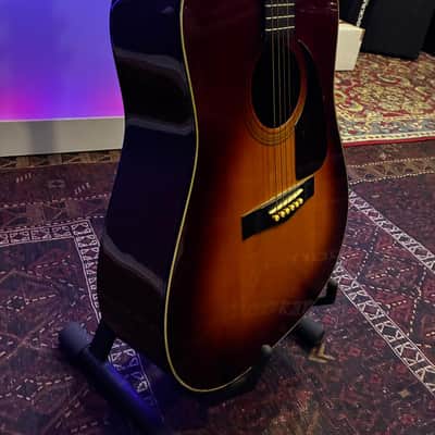 Fender F-220 SB Sunburst Acoustic Guitar image 7
