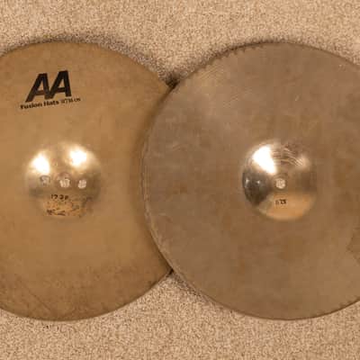 Sabian 14" AA Fusion Hats 1128g 1720g image 5
