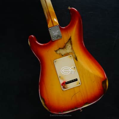Fender Stratocaster American Sienna Sunburst Maple Made in USA Aged Relic image 10