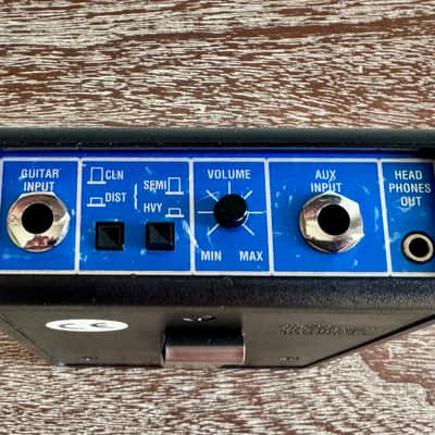 Dunlop Rockman Guitar Ace Pocket Amplifier 1995 - Present - Blue image 4
