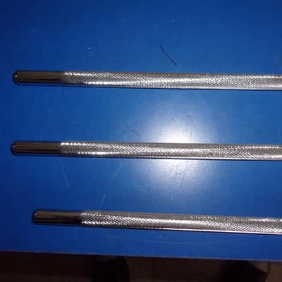 Pearl Roadshow 19.5" x 9mm Chrome Floor Tom Drum Legs Lot / set of 3 New in bag image 3