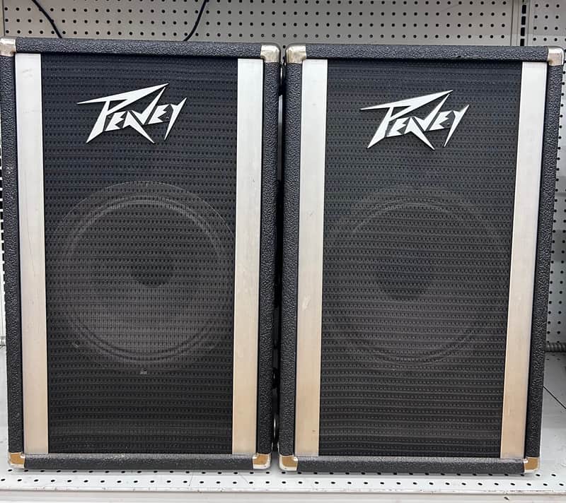 Peavey 112PT Pair of PA Speaker Cabinet image 1