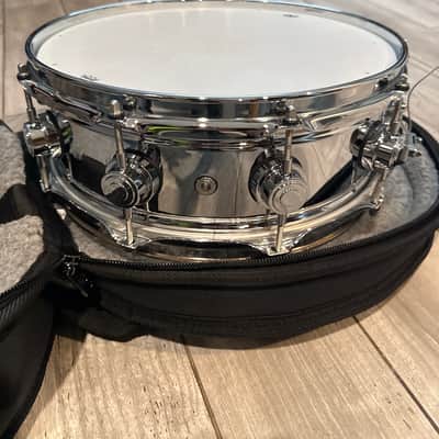 DW Collector's Series True-Sonic Brass 5x14" Snare Drum 2014 - Present - Chrome image 3