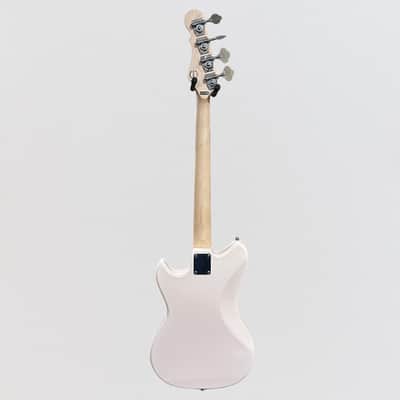 G&L Tribute Series Fallout 4 String Short Scale Electric Bass Guitar - Olympic White image 9