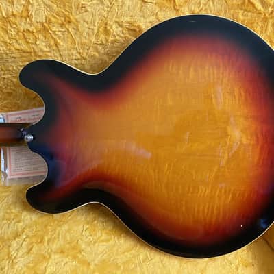 1974 Framus Billy Lorento Semi-acoustic guitar w/HSC and original warranty card - very rare! image 3