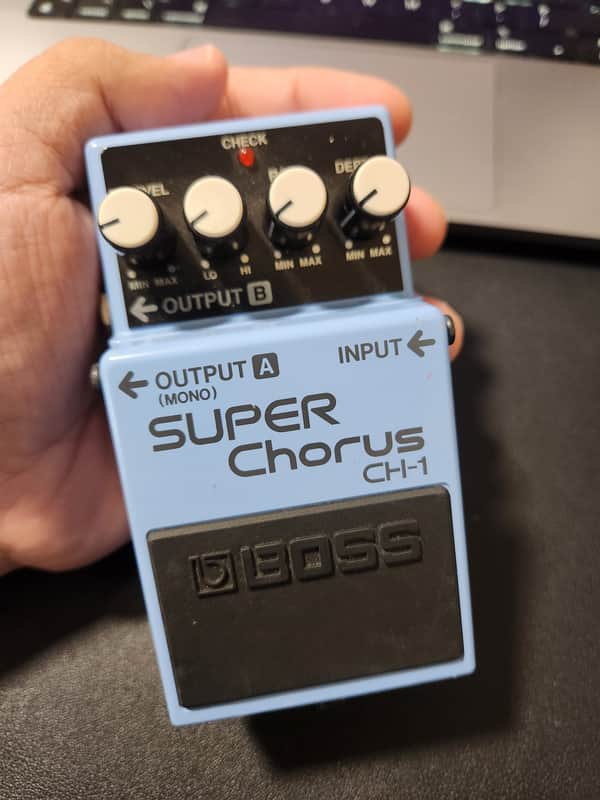 Boss CH-1 Super Chorus (Blue or Pink Label) 1989 - 2001 - Blue image 1