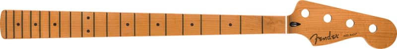Fender Satin Roasted Maple Jazz Bass Neck 20 Jumbo Frets 12" Maple Flat Oval Shape