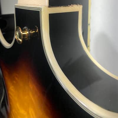 Ibanez Semi-Hollow Electric Guitar (AM93QM-AYS) Artcore Expressionist Antique Yellow Sunburst - In-House Adjusted image 9