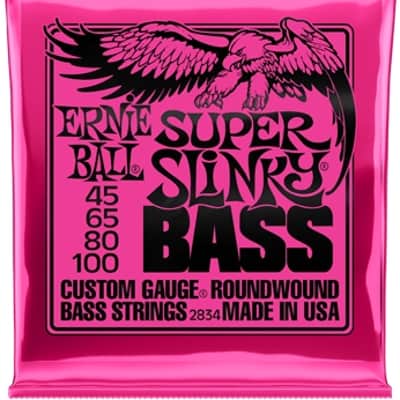 Ernie Ball 2834 E-Basssaiten Satz 45-100 image 3