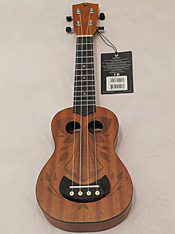 Stagg Tiki series soprano ukulele with sapele top and Gig Bag 2018 OH finish image 1