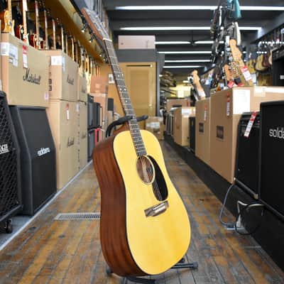 Martin Road Series D-10E Retro Acousic-electric Guitar Natural Aging Toner w/Softshell Case image 5