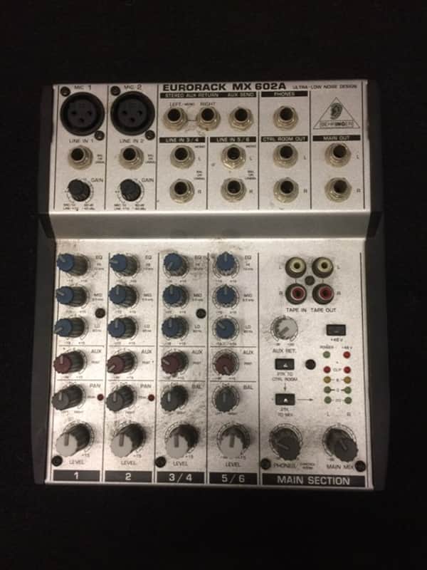 Behringer Eurorack MX602A 6-Input Mixer image 1